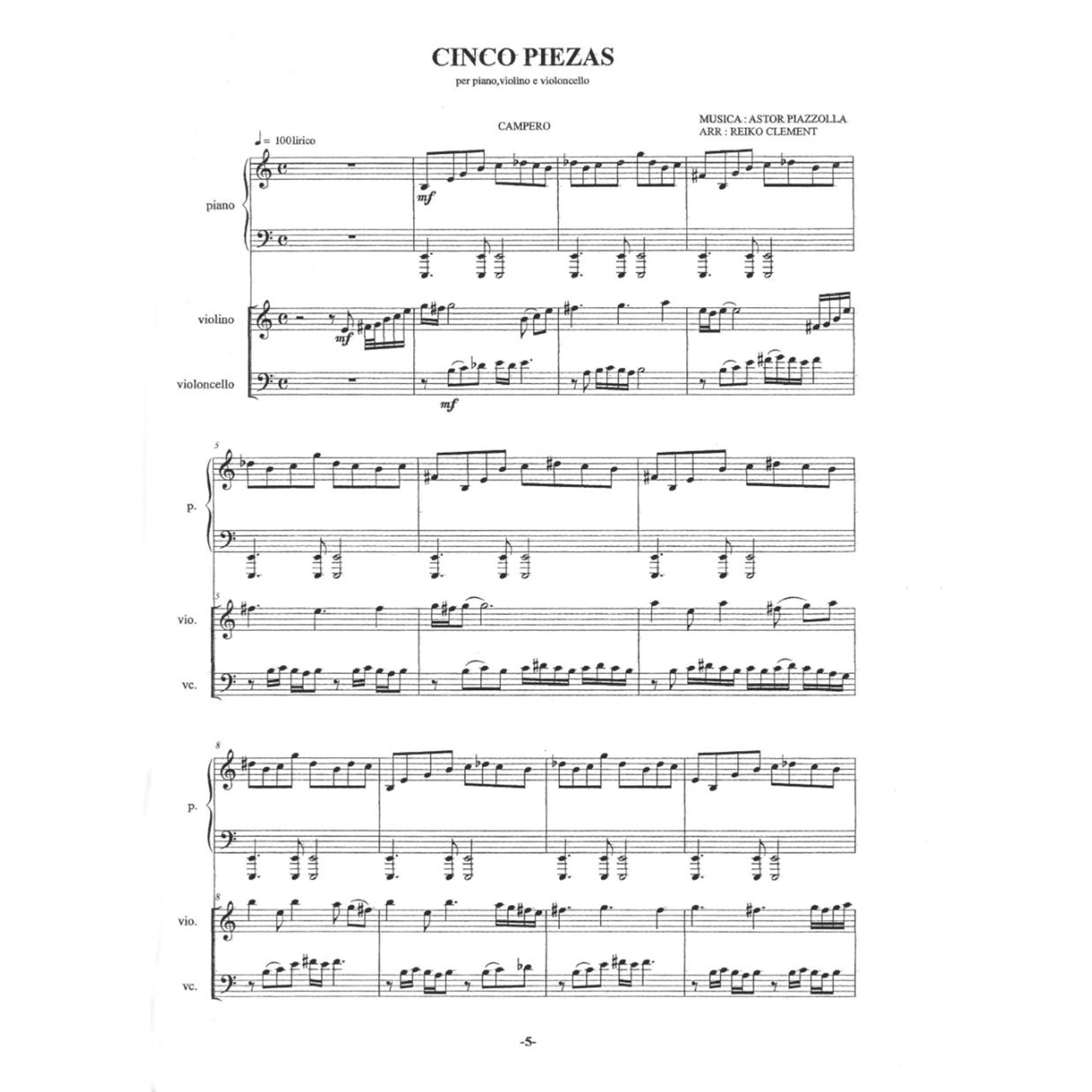 astor piazzolla tango etudes for flute pdf